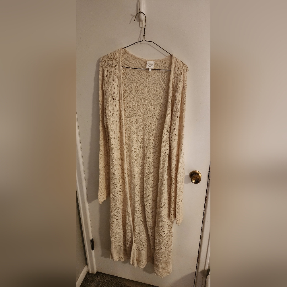 Freshman Cream Lace Knitwear